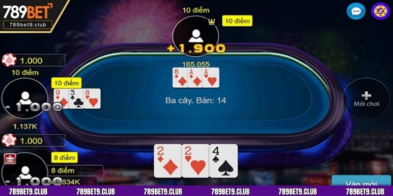 Cách chơi bài Cào 789BET mang lại tỷ lệ thưởng cạnh tranh