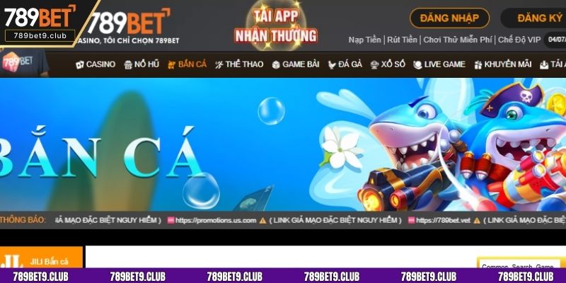 Ưu điểm của sảnh bắn cá 789BET khiến người chơi yêu thích