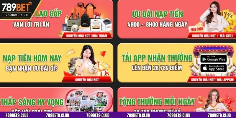 Hình ảnh minh họa các chương trình khuyến mãi hấp dẫn