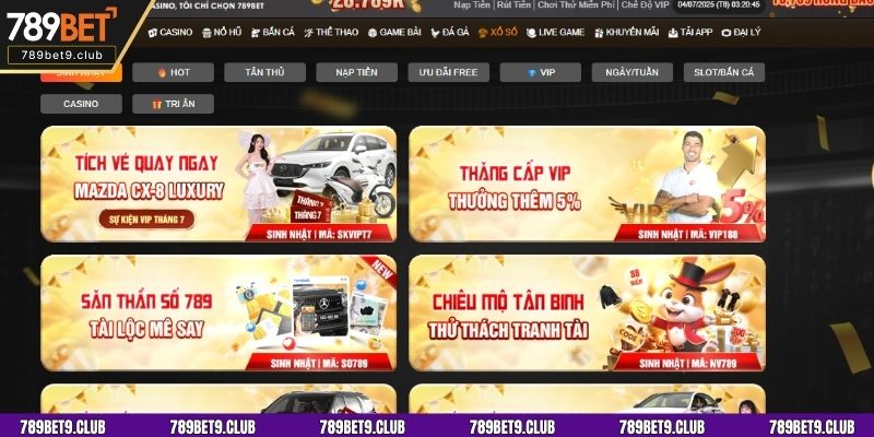 Vì sao các chương trình khuyến mãi 789BET được yêu thích?