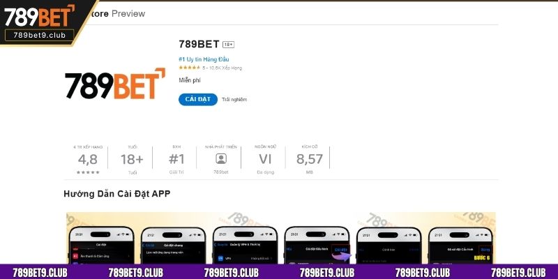 Trải nghiệm ứng dụng 789Bet người dùng tối ưu